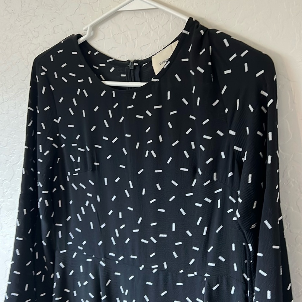 Lulus Madeline Dress with bell sleeves